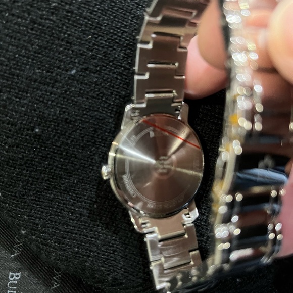 Bulova watch with diamonds - Picture 3 of 9